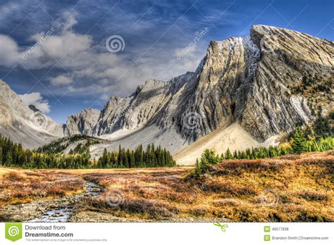 Beautiful Fall Mountain Landscapes Stock Photo Image Of