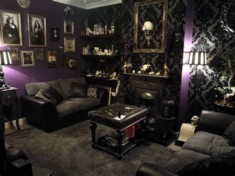 25 Incredible Gothic Living Room Design Decor Ideas For You