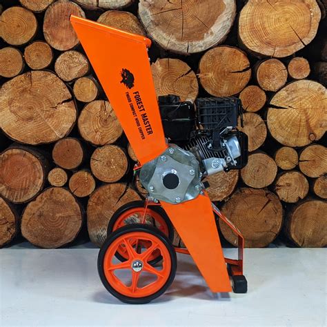 Forest Master Garden Shredder Mulcher Wood Chipper 6HP Petrol FM6DD MUL