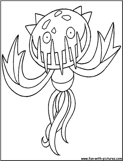 Carnivine Coloring Page