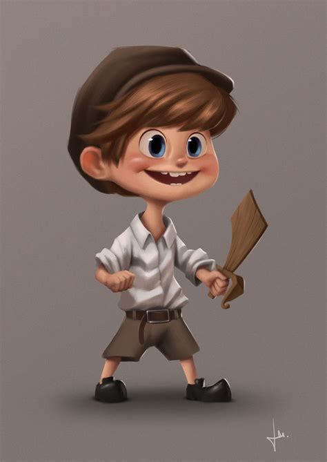 Boy Character On Behance Cartoon Character Design Boy Character