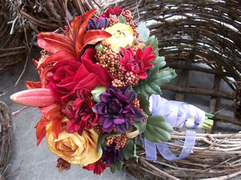 Fall Silk Flowers For Weddings Autumnfall Wedding Flowers In 2020