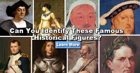 Can You Name These Famous Figures From History