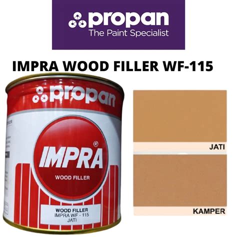 jual impra wood filler 115 jati kamper shopee indonesia