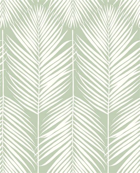 Nextwall Tropical Palm Peel And Stick Wallpaper Sample Peel And