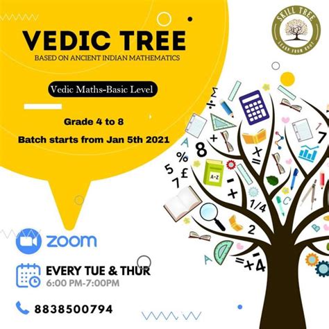 The main vedic methods used in his book are for multiplication, division and subtraction. Vedic Tree | Vedic Math Learning Program - Kids Contests
