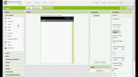 App Inventor 2 tutorial - simple clock timer with pause ...
