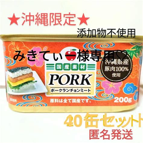 【オンラインショップ】 コープ 沖縄 添加物不使用 ポーク缶 スパム ランチョンミート 10缶セット