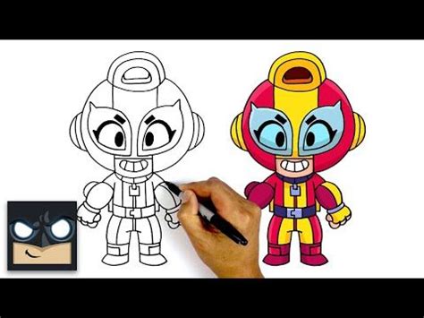 Learn how to draw sandy from brawl stars. How To Draw Max | Brawl Stars - YouTube in 2020 | Star ...