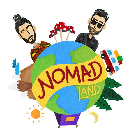 NomadLand Podcast Cover On Behance