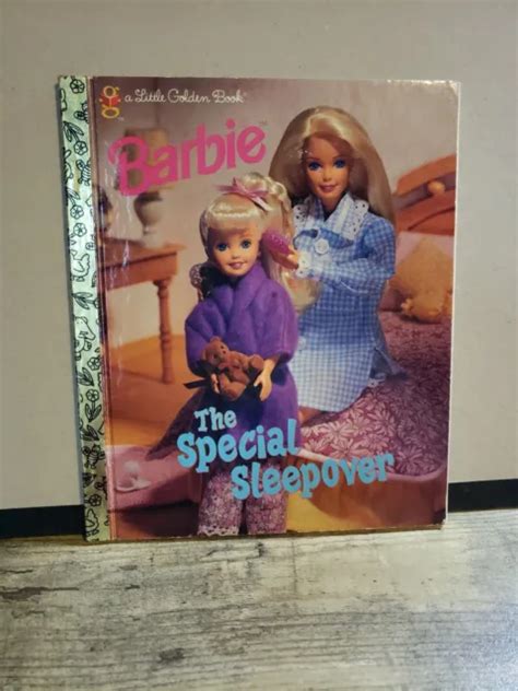 A Little Golden Book Barbie The Special Sleepover First Edition 1997