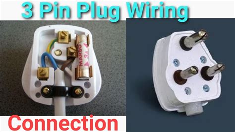 3 Pin Plug Connection Three Pin Plug Sockets Electrical 3pin