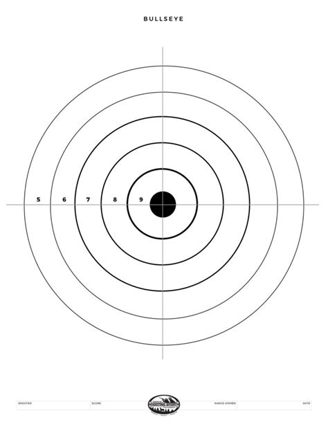 Printable Shooting Targets And Gun Targets • Nssf