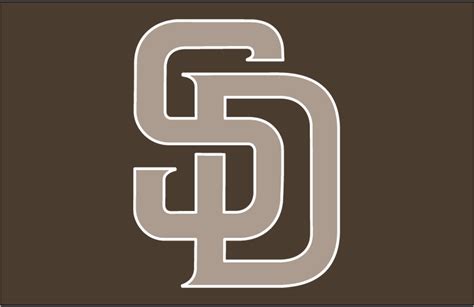 San Diego Padres Cap Logo National League Nl Chris