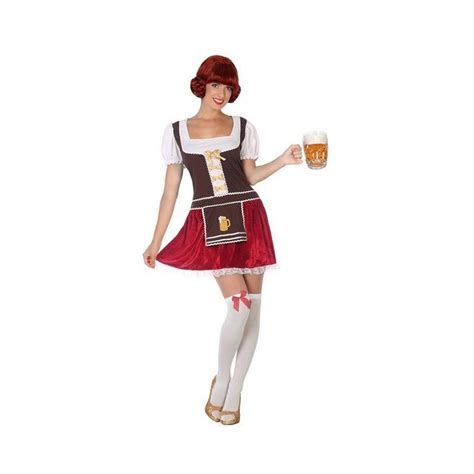 Disfraz De Alemana Oktoberfest Con Faldita Roja Muy Sexy Para Mujer Ubicaciondepersonas Cdmx