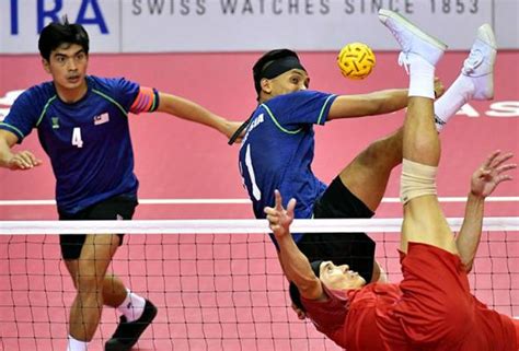 Final sepak takraw sukan asia : Sukan Asia: Skuad takraw negara raih perak | Astro Awani
