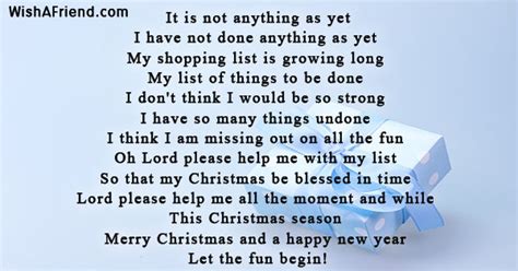 Funny Christmas Poems