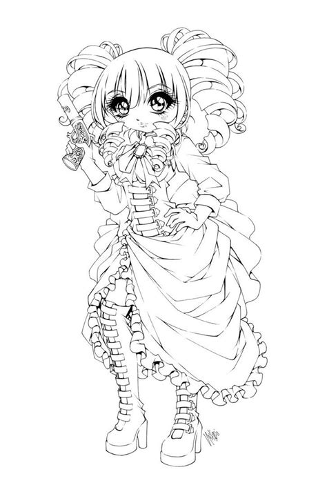Https://favs.pics/coloring Page/anime Steampunk Girl Coloring Pages
