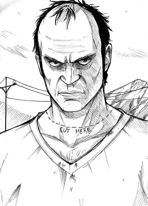 Trevor Phillips By Thefresco On Deviantart Grand Theft Auto Artwork