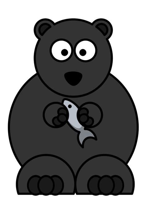 Cartoon Black Bear 2 Copy Cartoon Black Bear 3 Copy Clipart