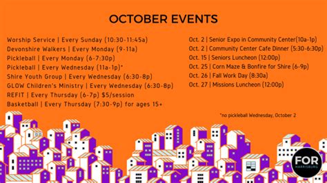 October Events Hd 1 Devonshire Church
