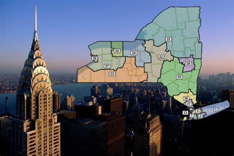 Map Of New York Congressional Districts Map