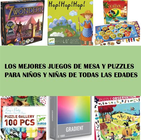 Los Mejores Juegos De Mesa Y Puzzles Para Niños Y Niñas Barcelona Colours