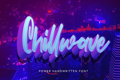 Chillwave Cool Script Fonts