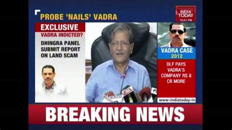 Newsroom Justice Dhingra Nails Robert Vadra In Haryana Land Scam Youtube