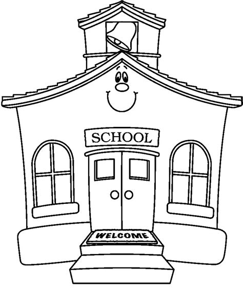 Free Schoolhouse Clipart Black And White Download Free Schoolhouse