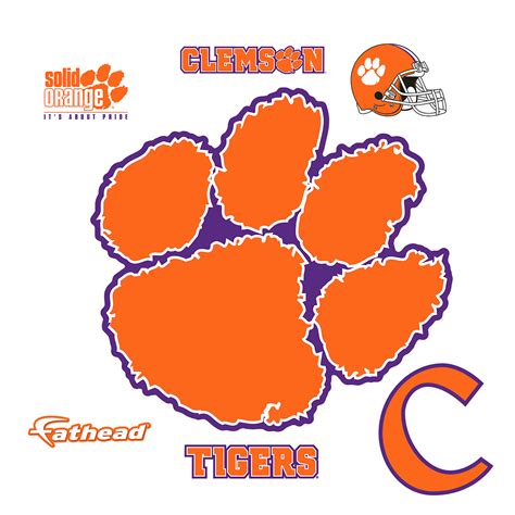 Commercial and residential permit applications. Clemson Tigers: Logo - Giant Officially Licensed Removable ...