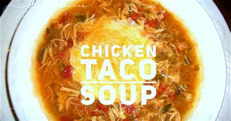 Green chiles, skinless boneless chicken breasts, black beans and 6 more. Crock Pot Chicken Taco Soup | Taco soup, Yummy chicken ...