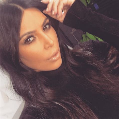 Kim Kardashian West Posts Instagram Selfie