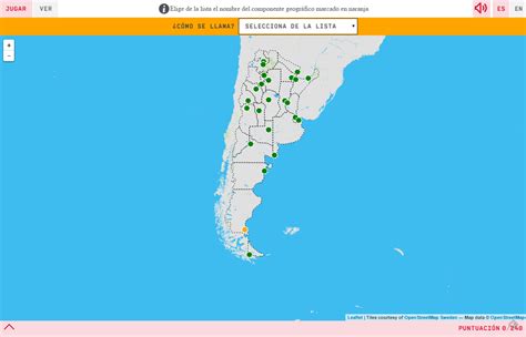 Mapa Para Jugar ¿cómo Se Llama Capitales De Argentina Mapas