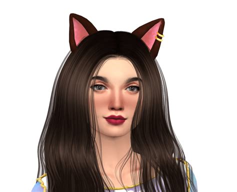 Sims 4 Cc Cat Ears Maxis Match Alernasam