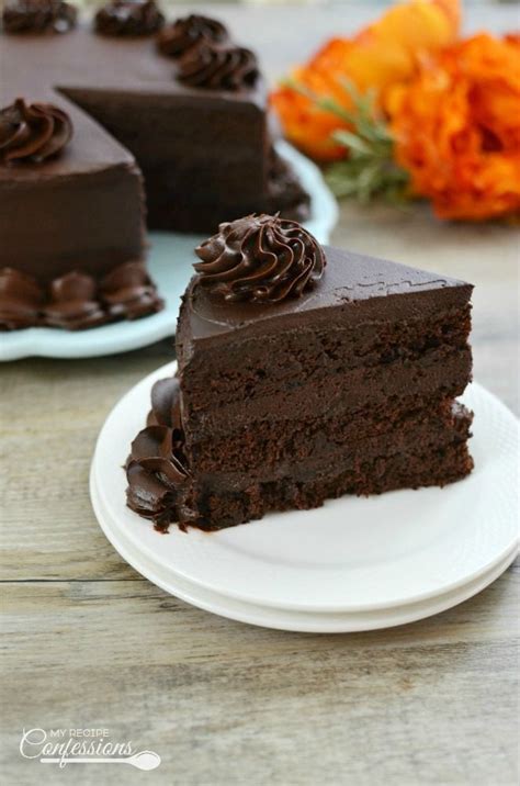 Double Chocolate Cake With Black Velvet Icing Artofit
