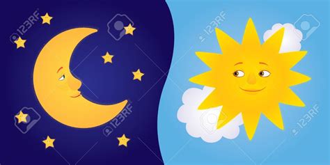 Resultado De Imagen Para Imagen De El Sol Y La Luna Cartoon