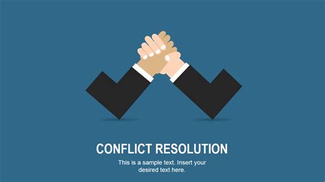 Conflict Resolution Slides For Powerpoint Slidemodel