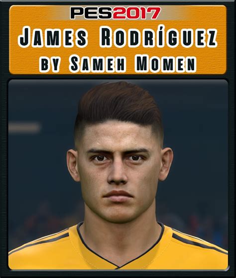 Pes 2017 Faces James Rodriguez By Sameh Momen Pes Id Download