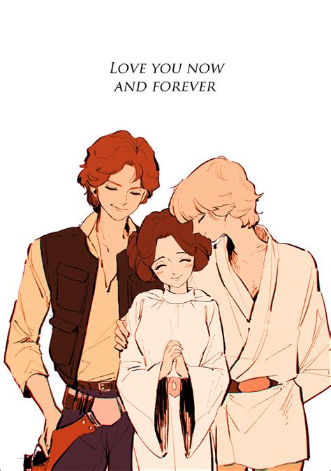 Carrie Fisher Han Solo Luke Skywalker And Princess Leia Organa Solo