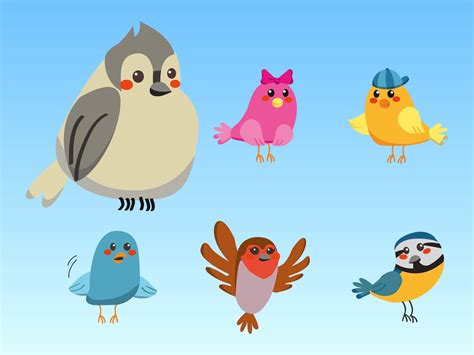 See more ideas about cartoon birds, cartoon, cartoon clip art. Cute Birds Vector Art & Graphics | freevector.com