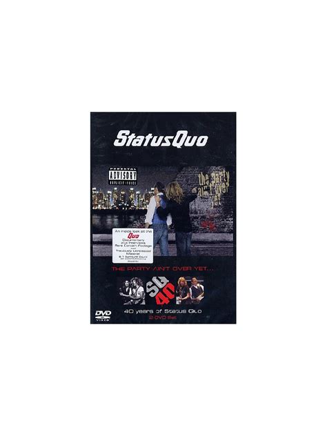 Status Quo The Party Aint Over Yet 2 Dvd Dvdit