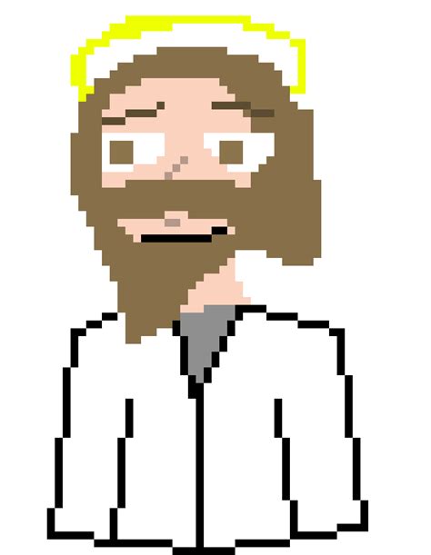 Jesus Talking Sprite Pixel Art Maker