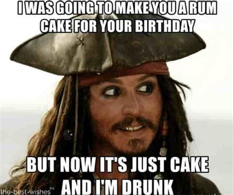 Top 100 Funniest Happy Birthday Memes Most Popular Captain Jack Sparrow Quotes Jack Sparrow