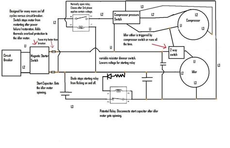 Understanding The Wiring Diagram For Three Phase Air Compressors