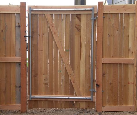 Frontier Fence Company Uses Metal Gate Frames To Better Support The