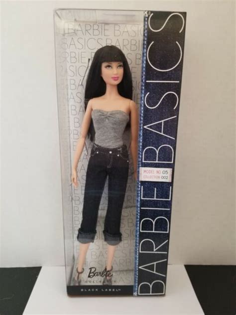 Mattel Barbie Basics Model No Collection Barbie Black