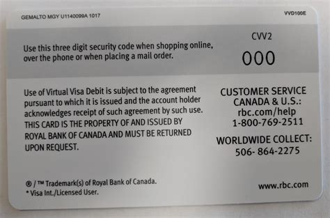 Debit card generator allows you to generate some random debit card numbers that you can use to access any website that necessarily requires your debit card details. Cvv Code On Rbc Debit Card