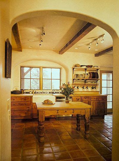 Straw Bale House Kitchen Home And Warm But Light And Airy Adobe