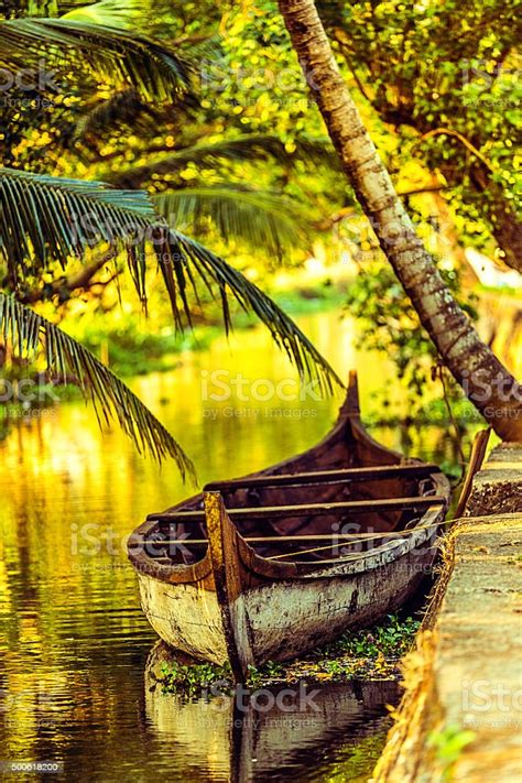 Wooden Boat In Kerala Stock Photo Download Image Now Istock